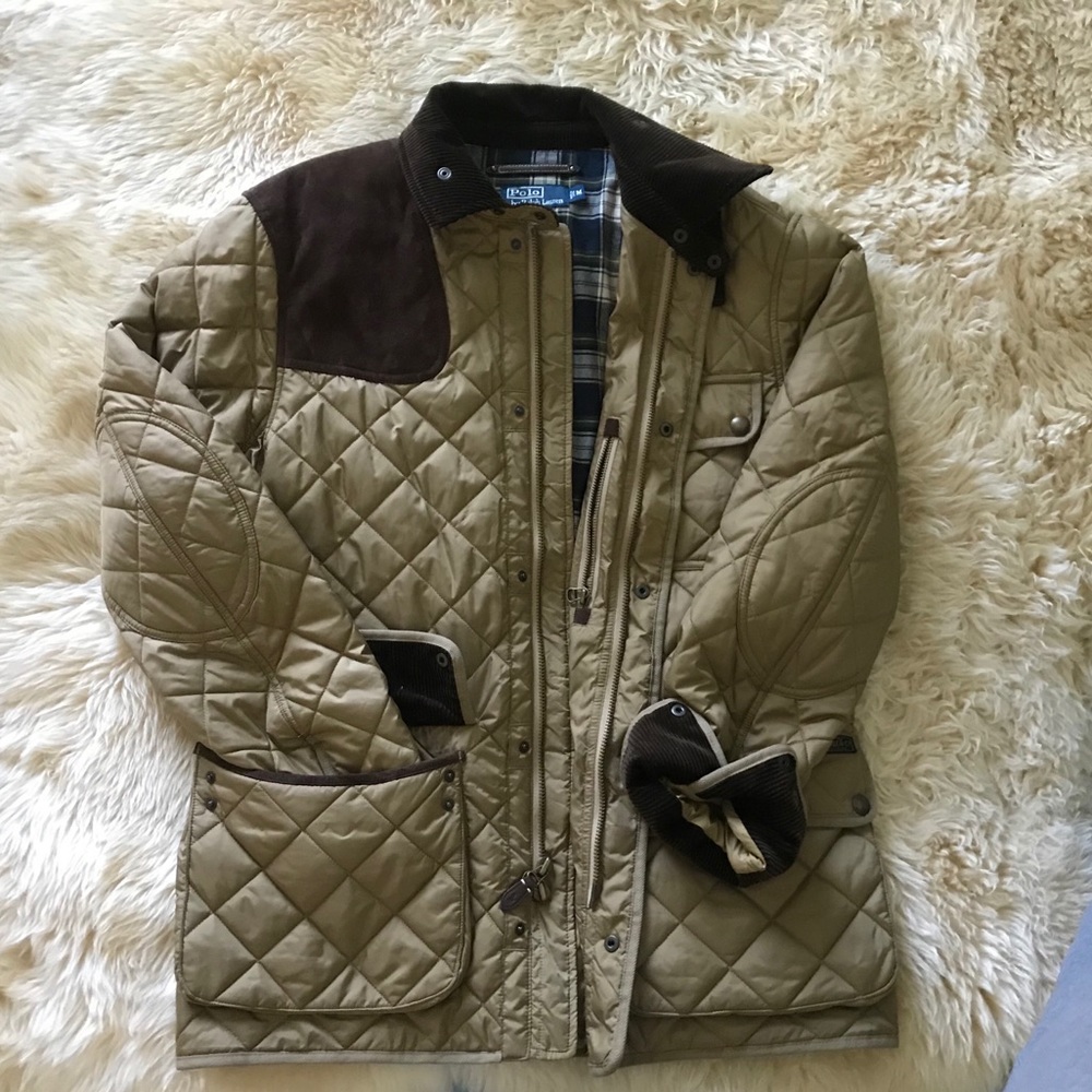 Polo Ralph Lauren quilted jacket men medium